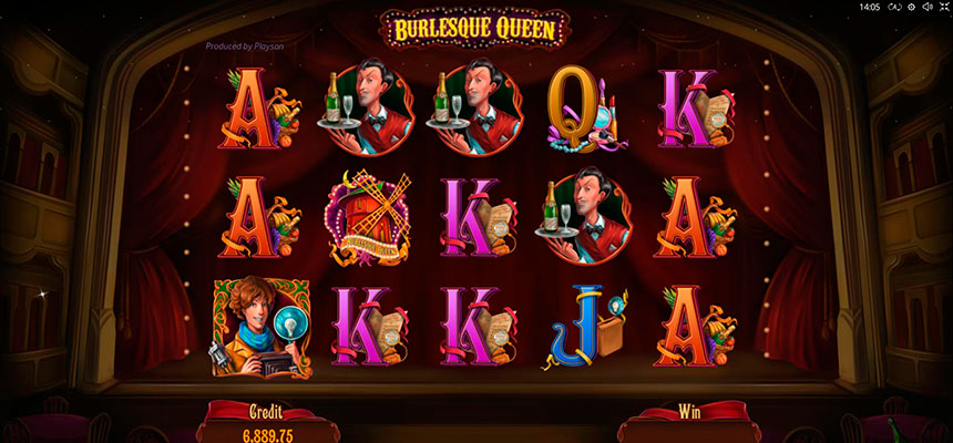 игровой автомат Burlesque Queen