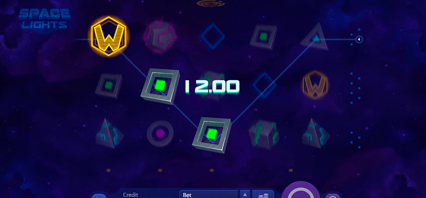 игровой автомат онлайн Space Lights